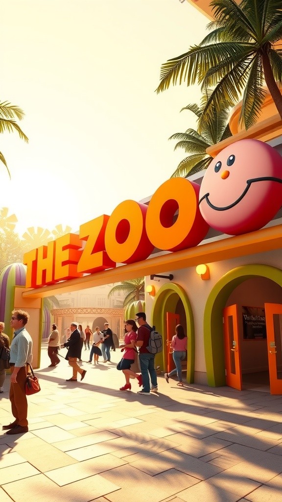 A Day at the Zoo: Adventures with Lions, Monkeys, and Giraffes