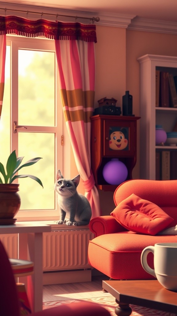 Milo the Helpful Cat: Pancake Morning