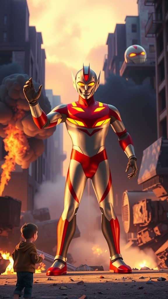 Ultraman dan Ide Unik Anak Kecil tentang Sepak Bola