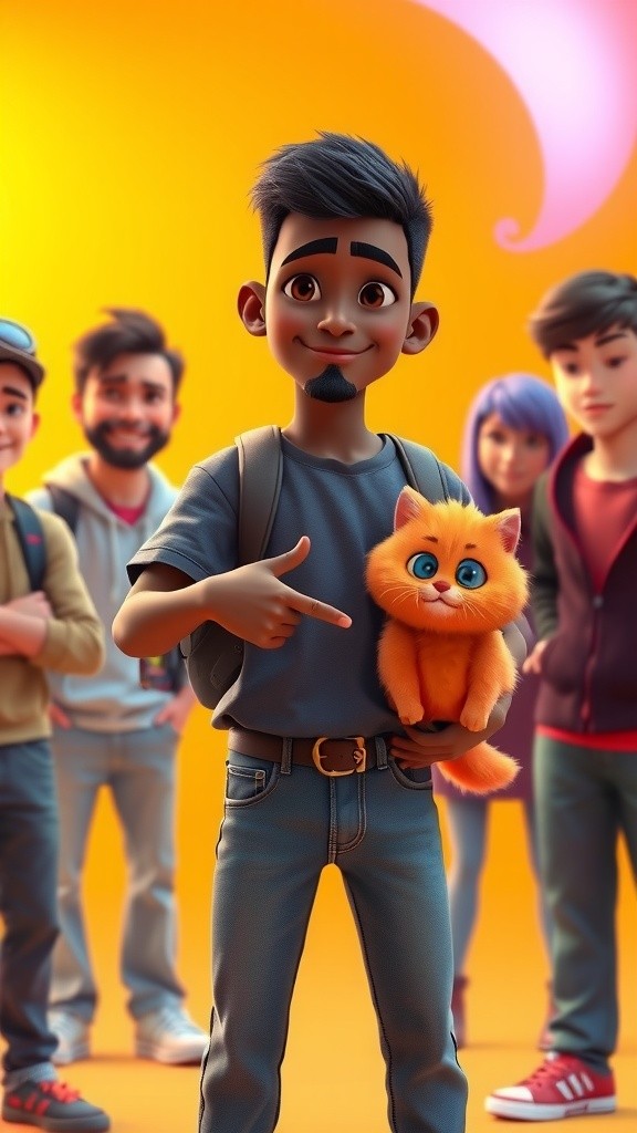 Kucing Pintar Pesan Makanan Sendiri!