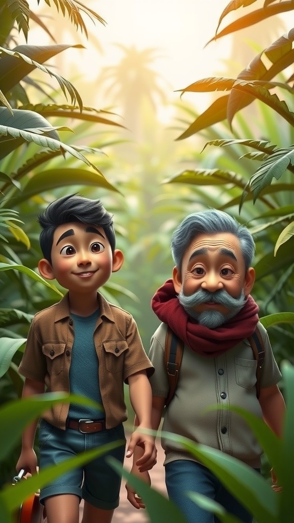 The Search for the Lost Donkey in the Jungle