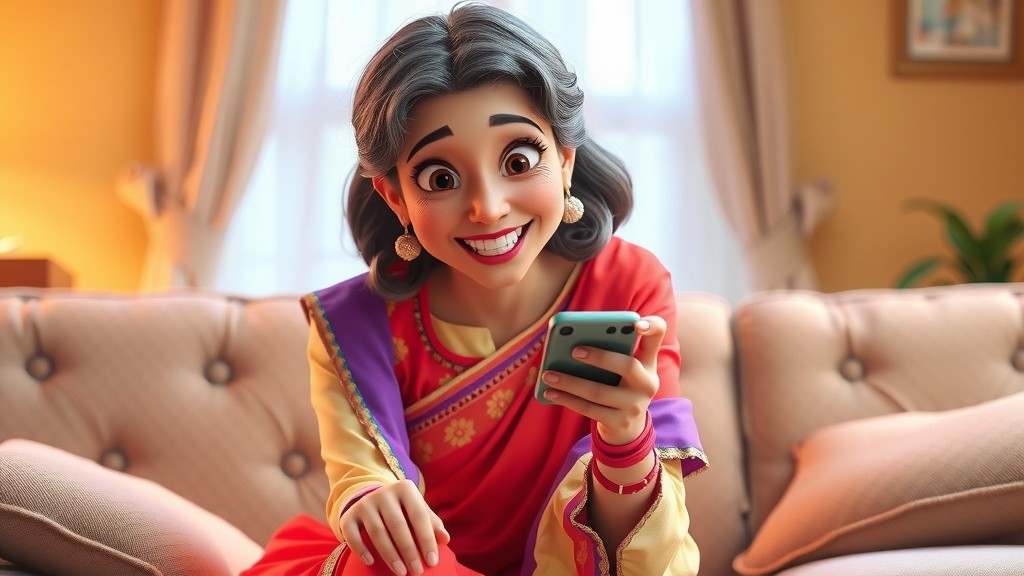 دل بھر گیا! شوہر اور بیوی کی مزاحیہ گفتگو