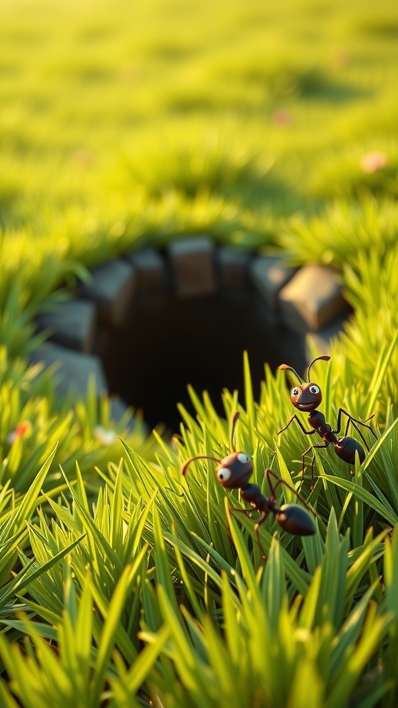 The Ants' Great Escape: Building a New Home Together