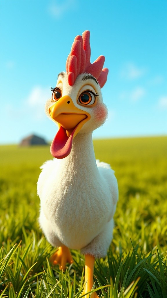 Keberanian Induk Ayam Melindungi Anak-anaknya dari Elang