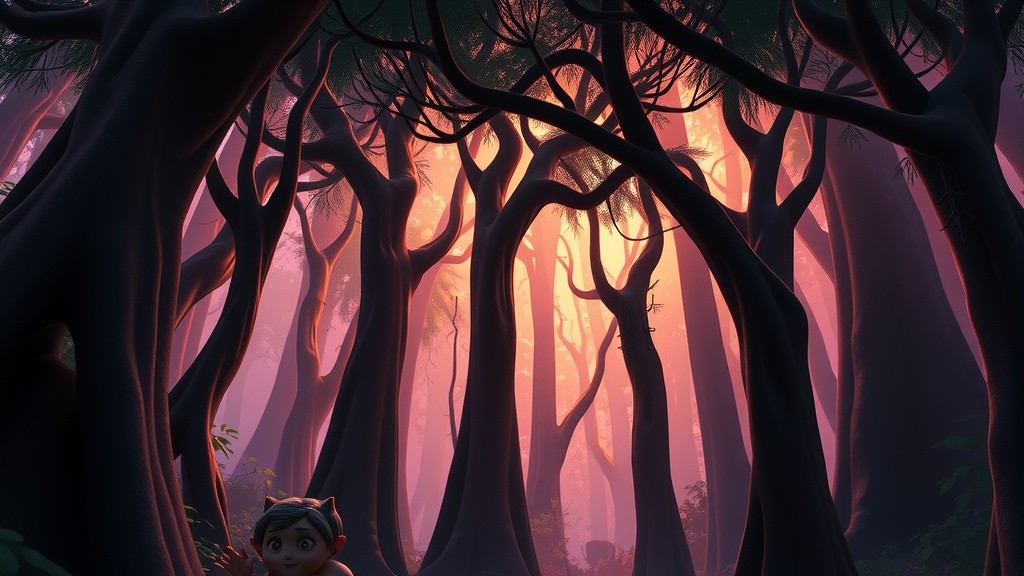 Whispers of the Enchanted Forest: The Old Woman's Plea