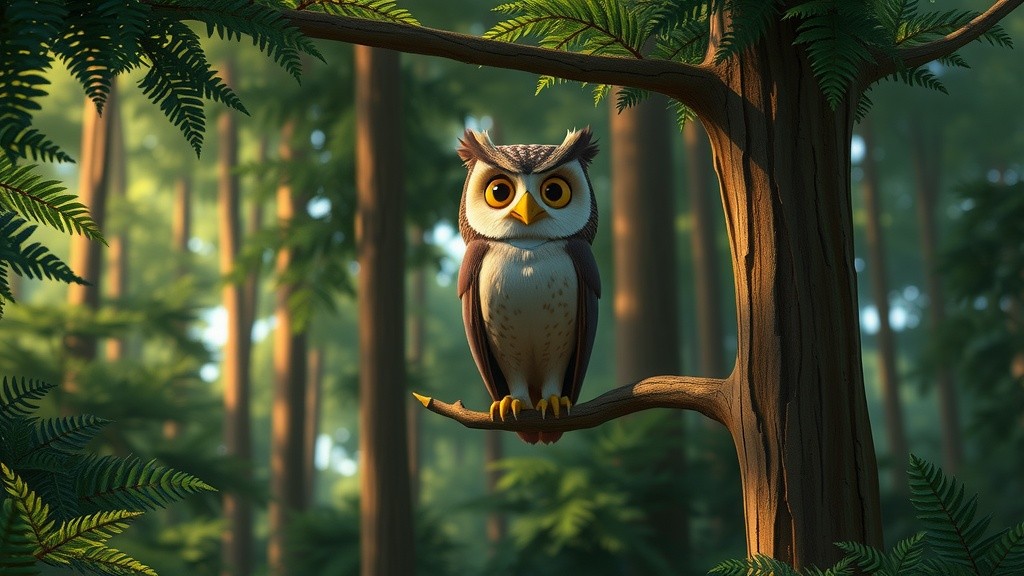 The Wise Owl and the Lessons of the Forest