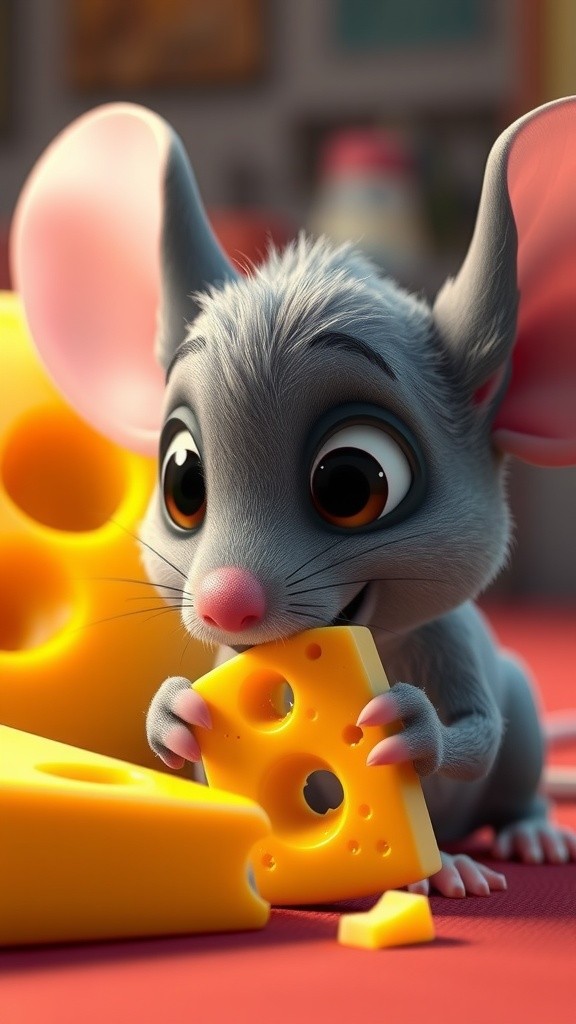 Cat's Comedic Catastrophe: The Great Cheese Heist
