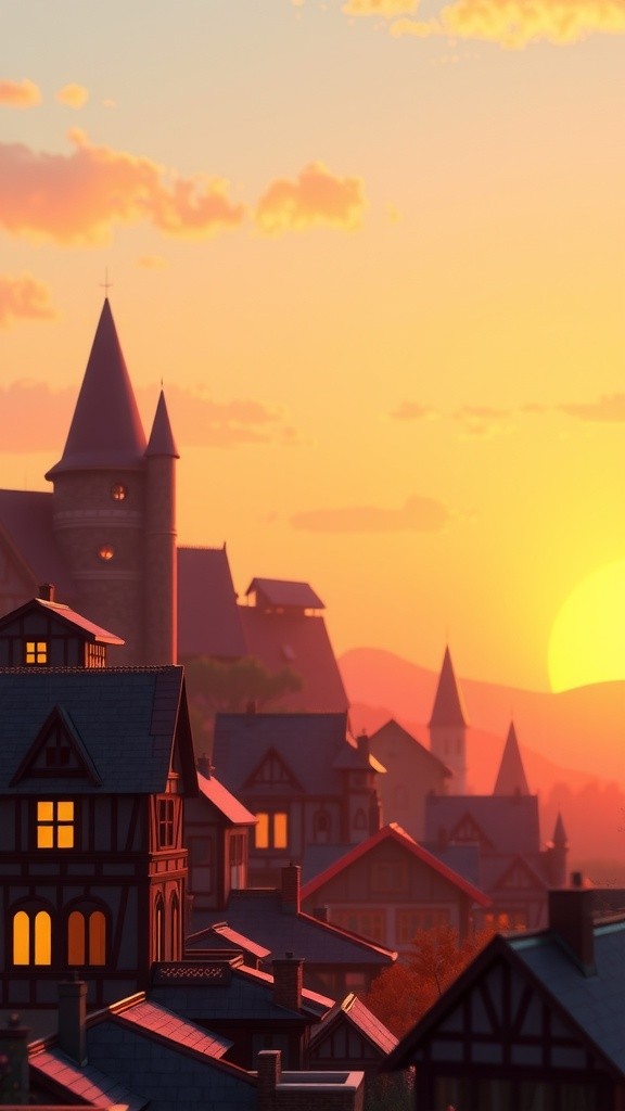 An Evening in the Timeless Village
