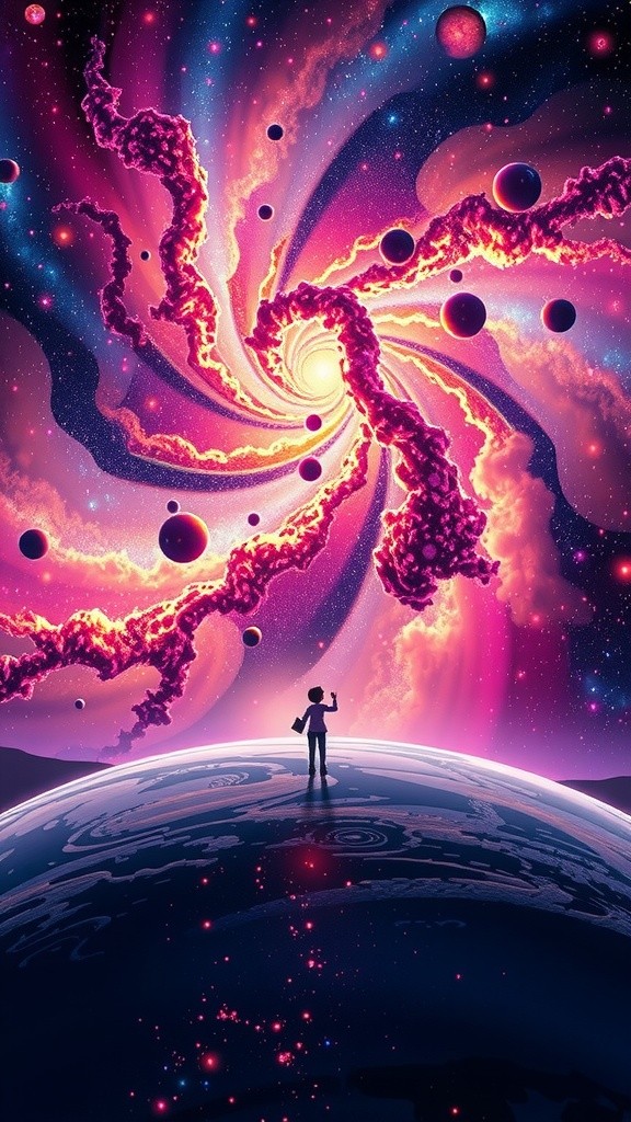 The Cosmic Dance of Vishnu
