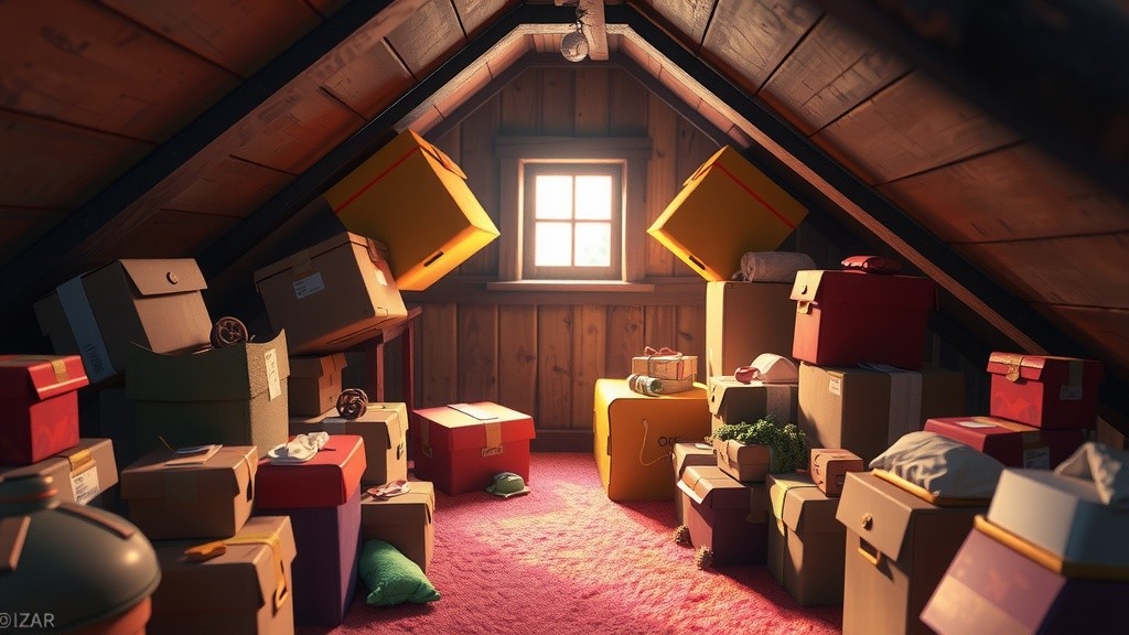 Leo's Magical Adventure in the Attic