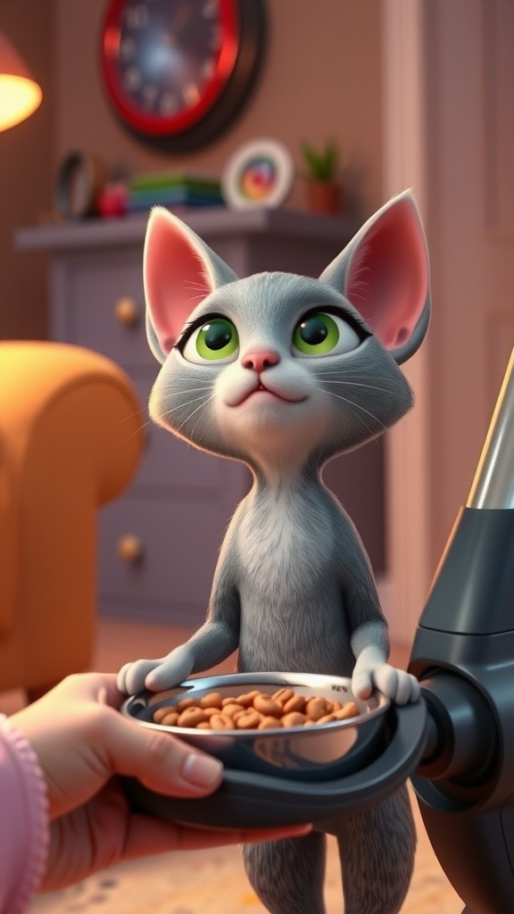 Mr. Whiskers: The Tech Mastermind Cat