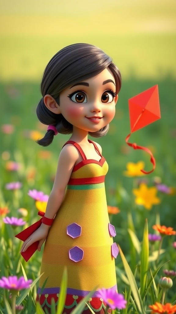चंदा और जादुई पतंग