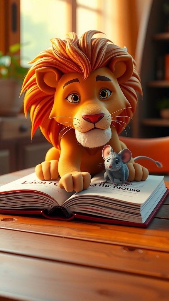 The Lion and the Mouse: A Tale of Kindness