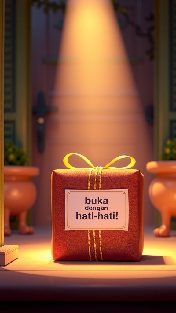 Kejutan Paket Ayam di Rumah Pak Budi