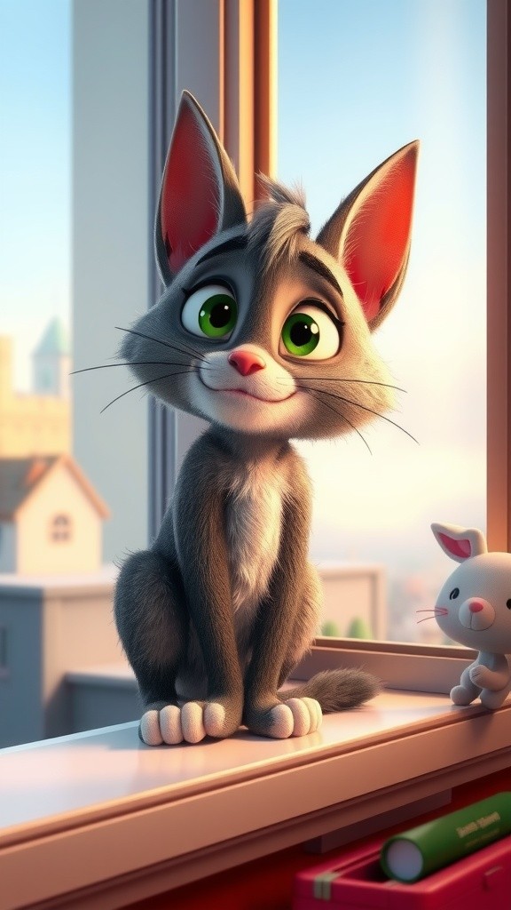 Whiskers the Heroic Cat