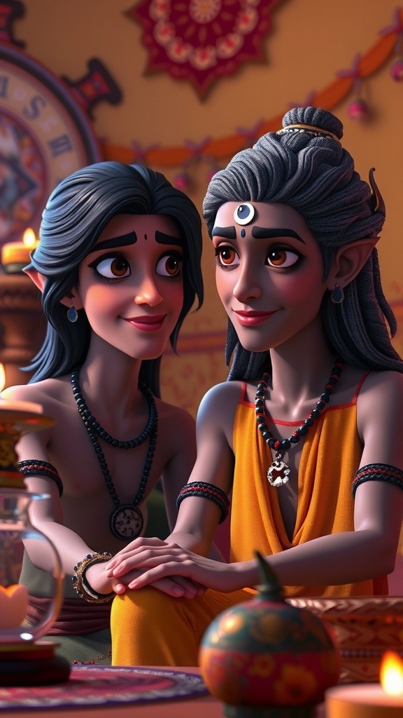 महादेव और भूतनाथ की अनोखी दोस्ती
