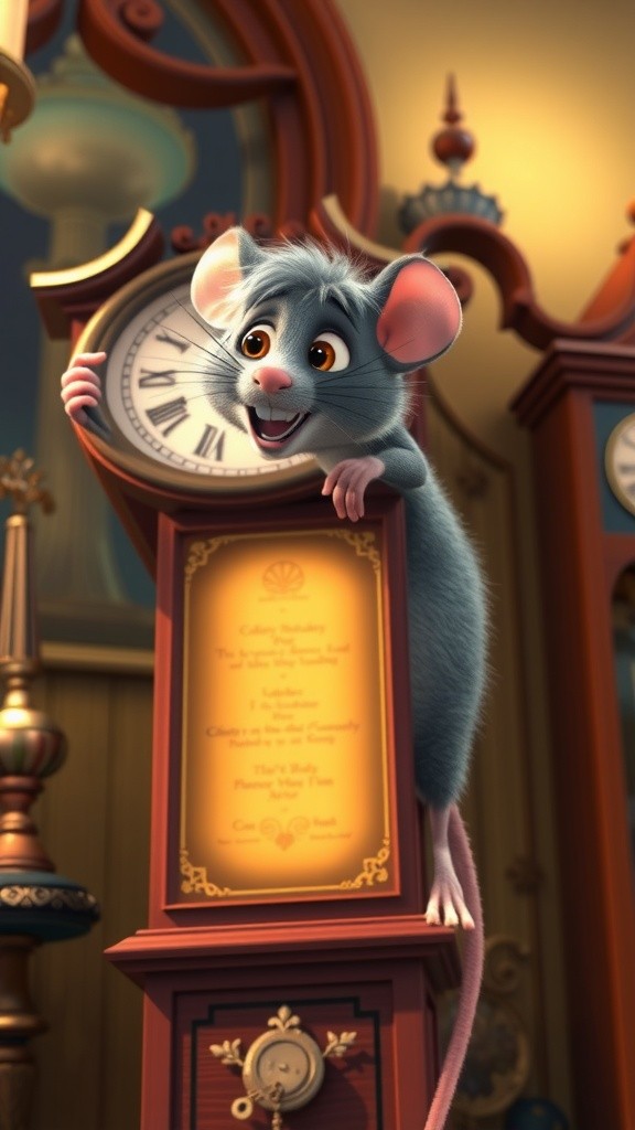 Hickory Dickory Dock: The Mouse and the Clock
