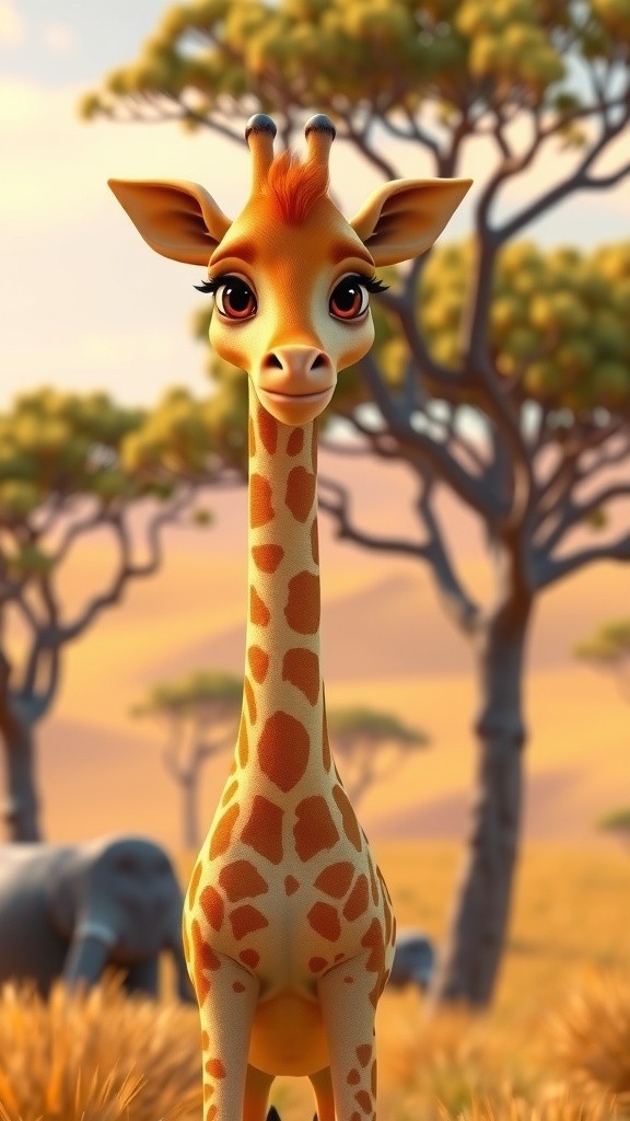 Ginger the Giraffe's Savanna Adventure