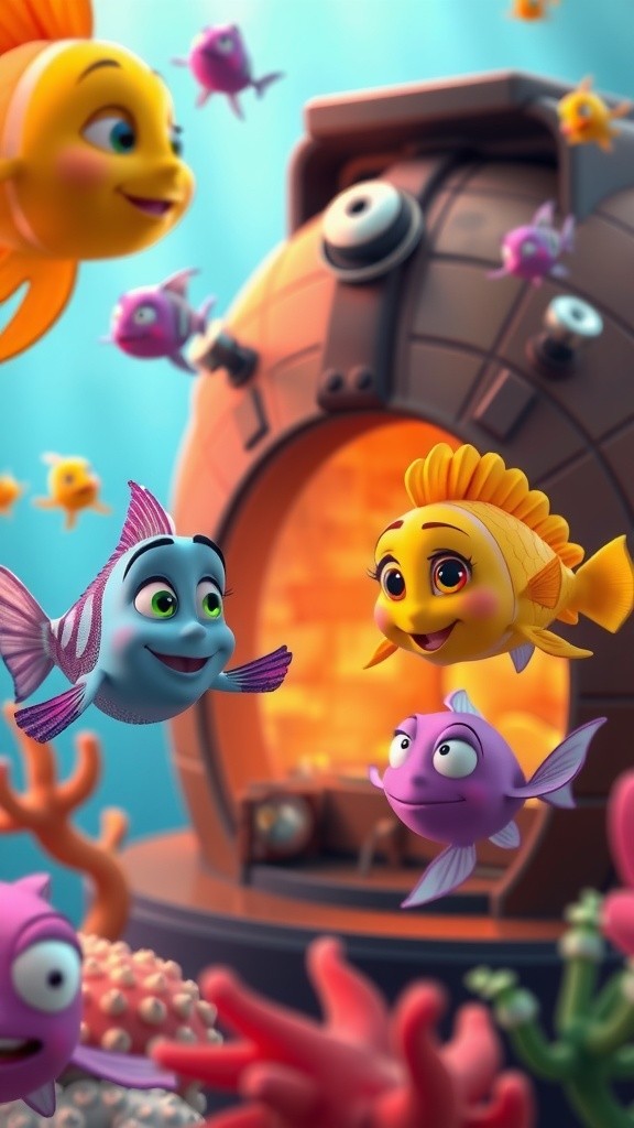 Underwater Pizza Party with Ollie the Octopus