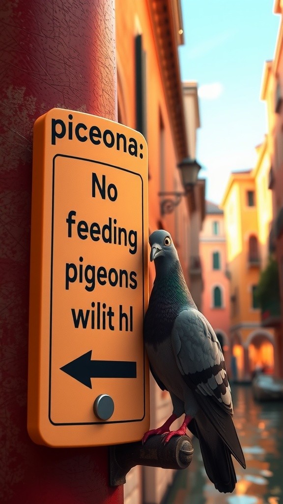 Feeding Pigeons in Venice: A Costly Mistake!