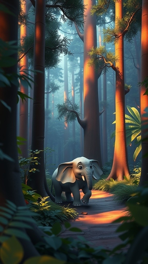 Taro dan Jaka: Pertemuan Tak Terlupakan di Hutan