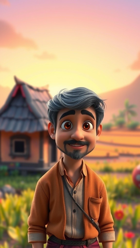 लालच का परिणाम: रमेश और सोने की मुर्गी की कहानी