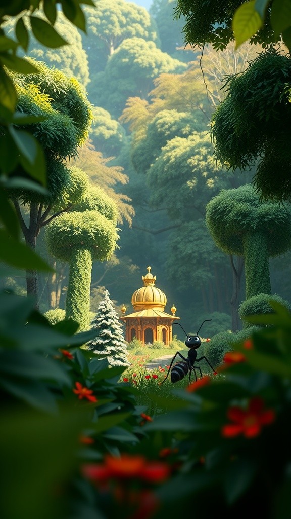 Kerajaan Semut dan Mahkota Ajaib