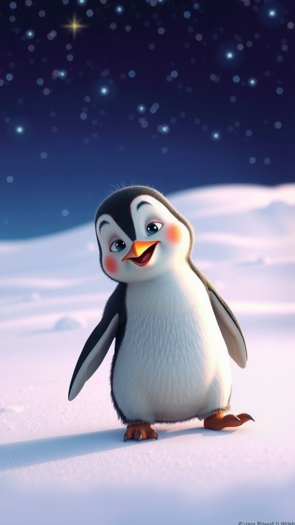 A Warm Embrace: The Penguin and the Koala