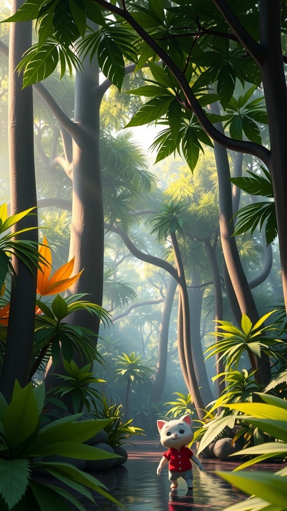 Jungle Jamboree: The Wolf and the Grumpy Parrot