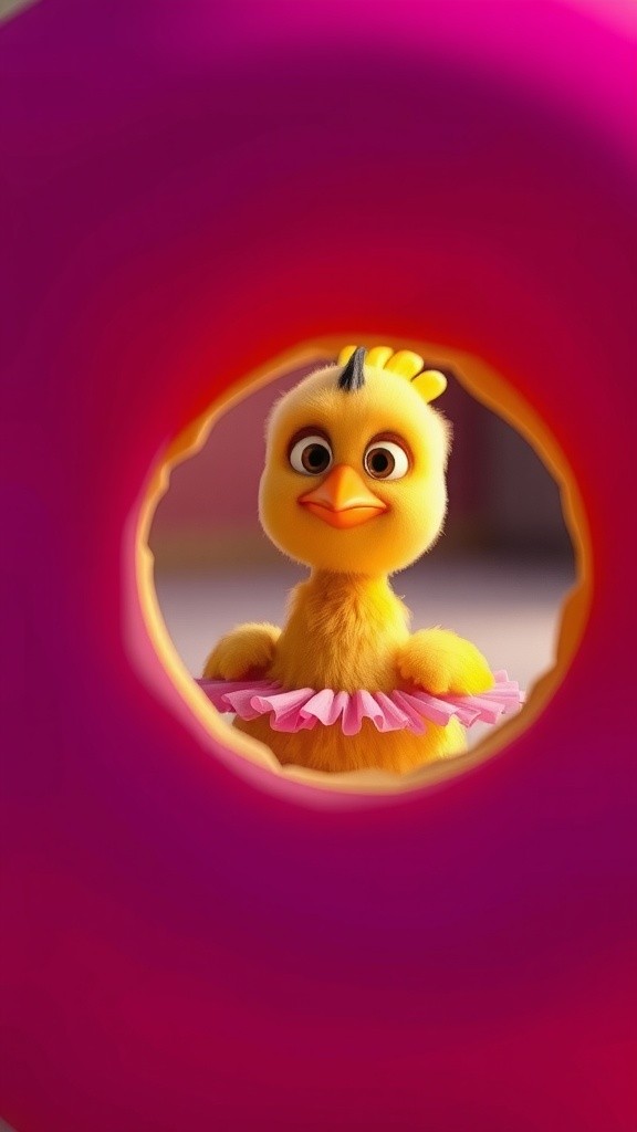 Bob the Chicken in a Tutu