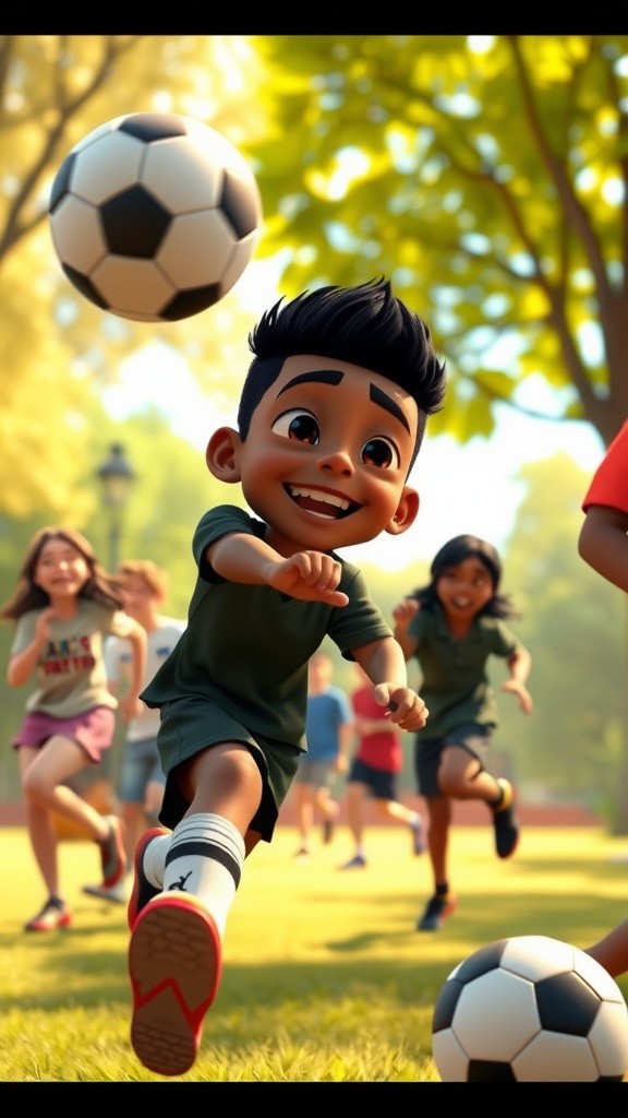 Joyful Moments in the Ball Game