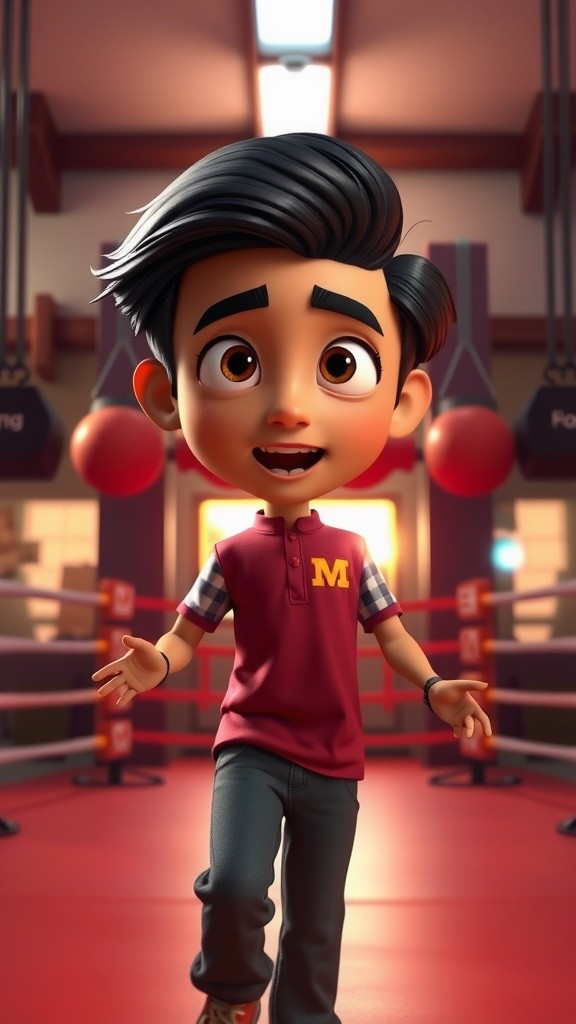 Ziyad's Transformation: The Making of a Boxer