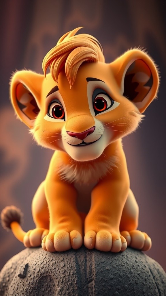 The Veggie-Powered Lion Cub