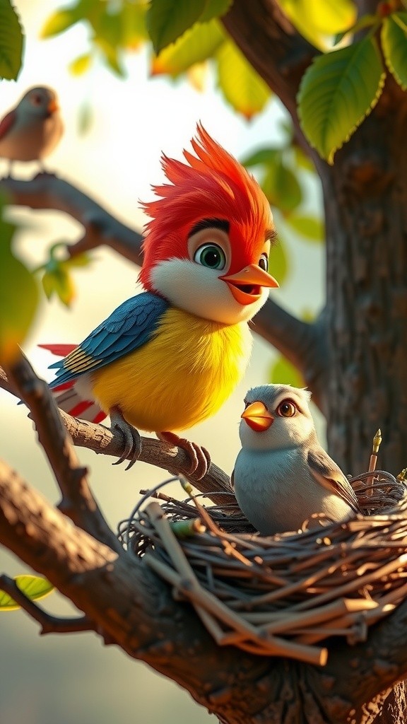 The Little Bird's Lesson on Friendship
