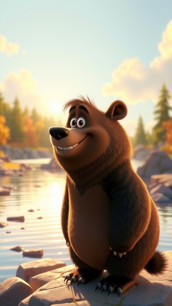 Benny the Bear's Big Catch