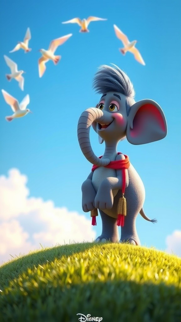 Gigi si Gajah yang Ingin Terbang