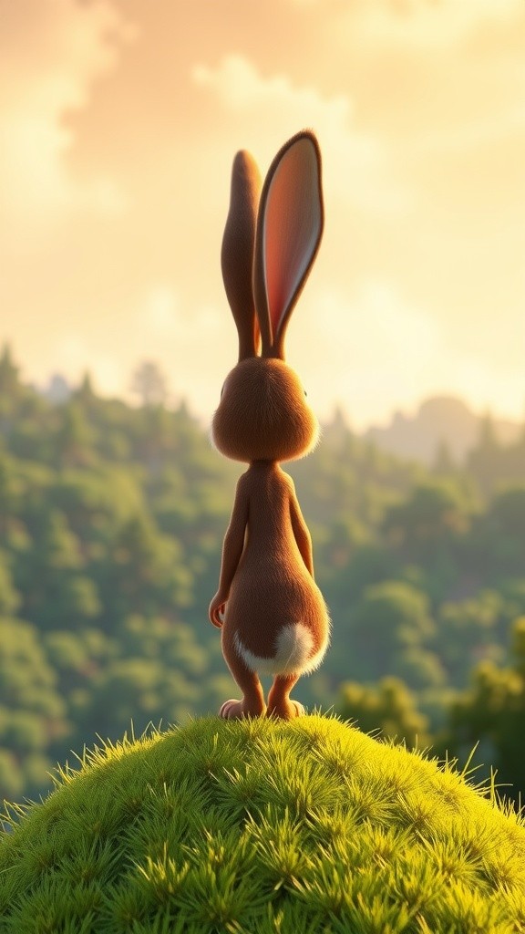 Benny the Brave Bunny's Adventure