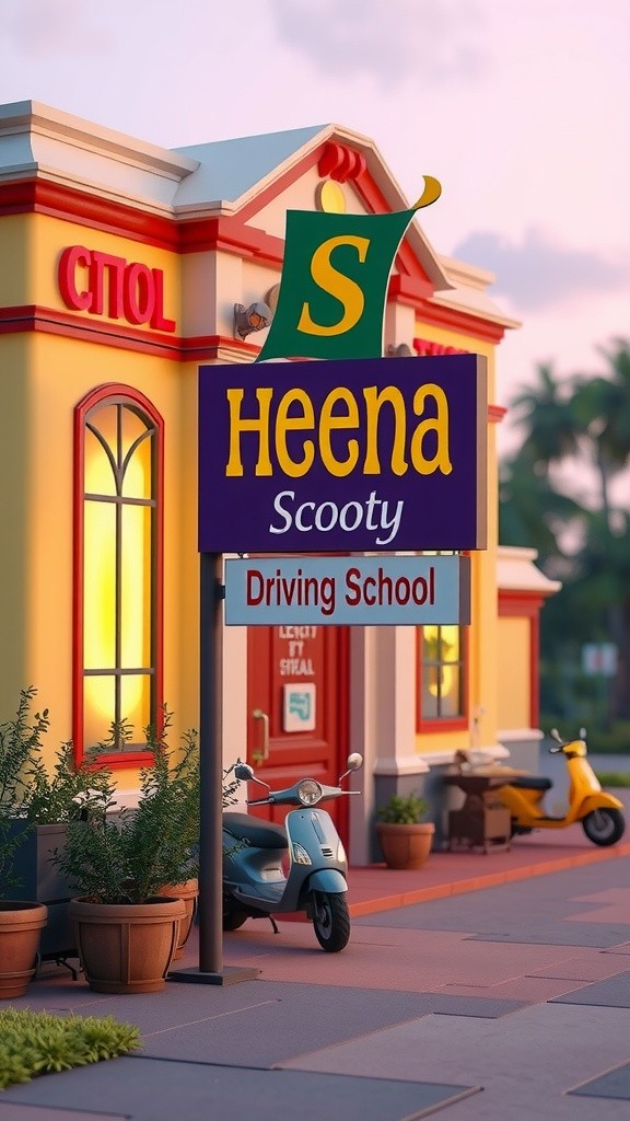 Learn to Ride with Confidence at Heena Scooty Driving School!