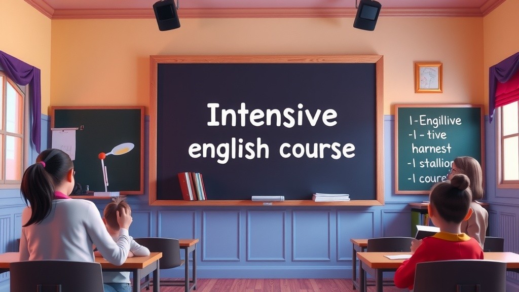 Fast Track Your English with Intensive English Course!