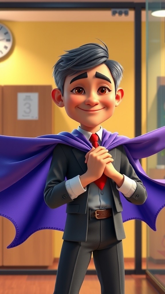 Toni dan Jubah Ajaib: Uji Coba Pertama Seorang Superhero