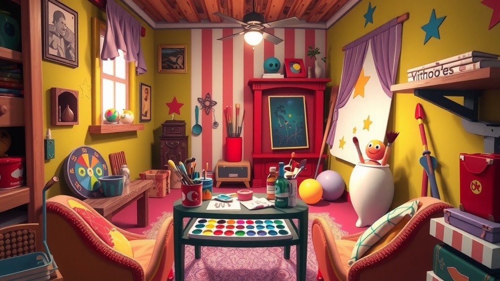 Lila and the Magical Paintbrush