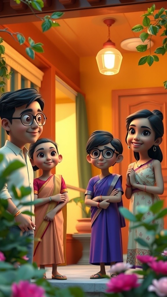 A Family's Bond Across Distance