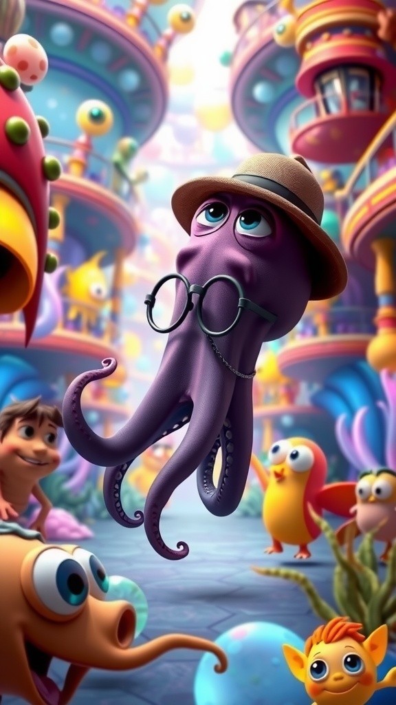 The Case of the Missing Pearl in Bubbleville