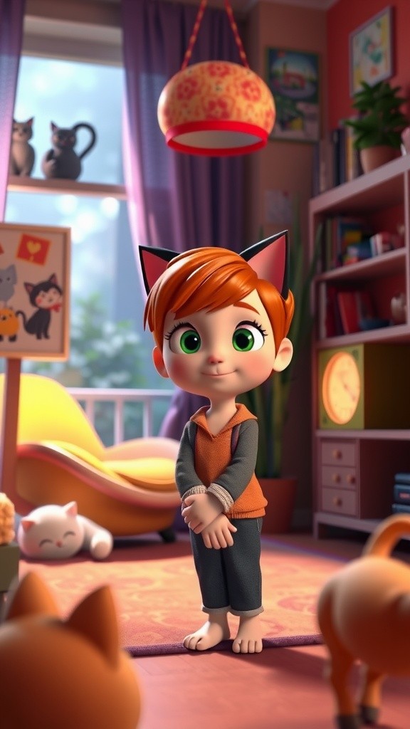 Kucing dan Cermin: Cerita Lucu Mimi