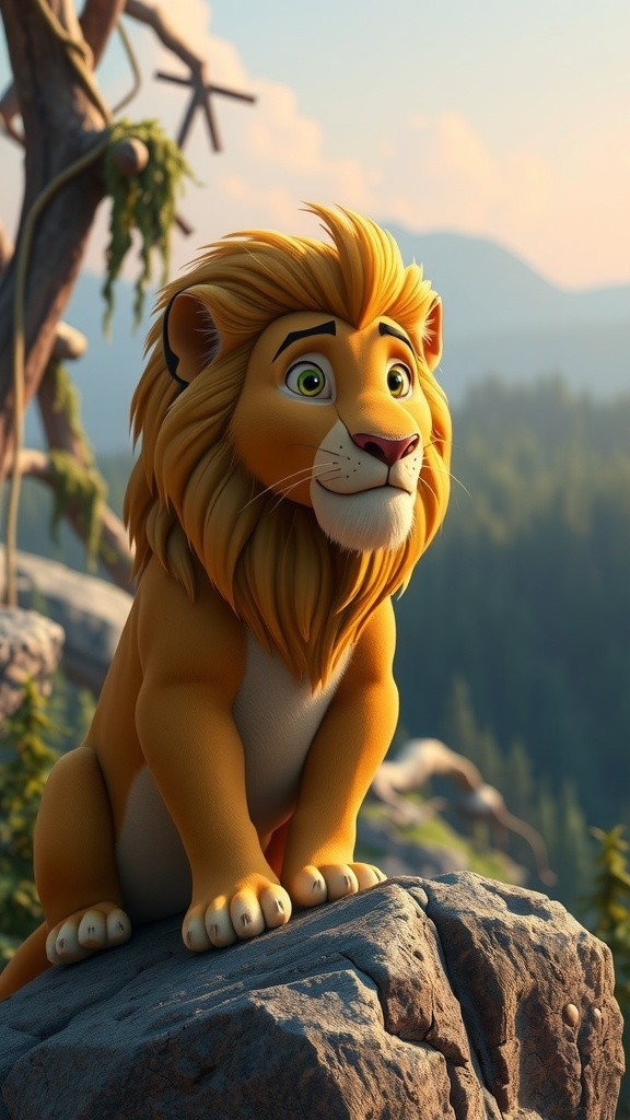Sam the Lion: From King of the Forest to Master Builder
