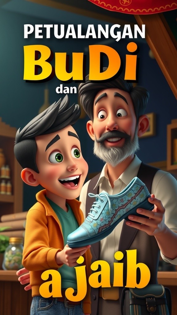 Budi dan Sepatu Ajaib: Petualangan Tak Terduga