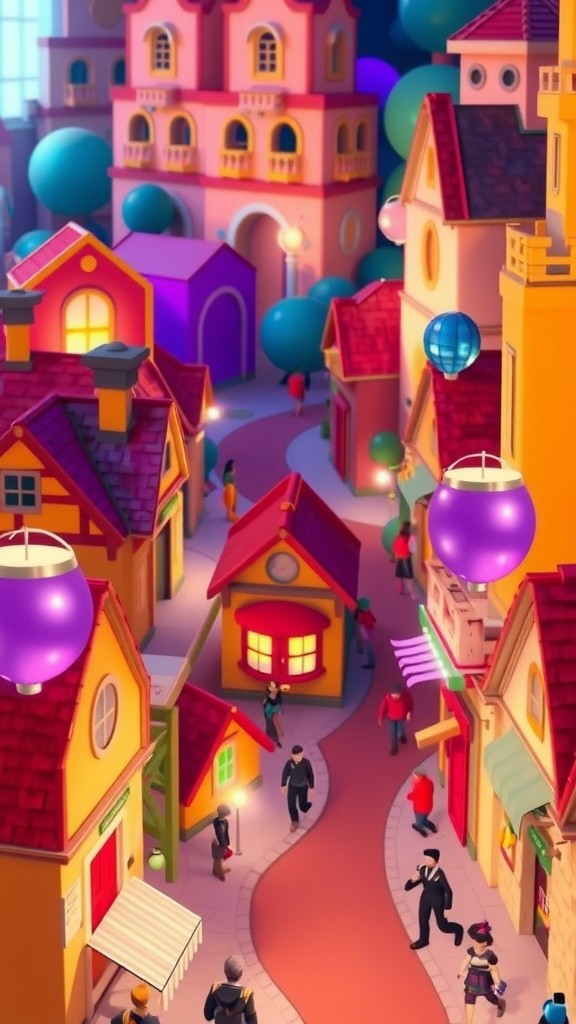 The Great Escape of 3D Town