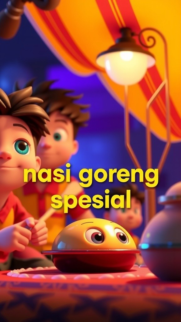 Nasi Goreng Spesial dan Si Kucing Nakal