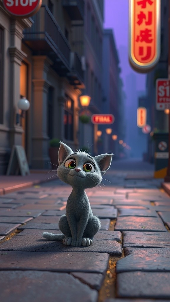 Kehangatan yang Hilang: Kisah Kucing Jalanan