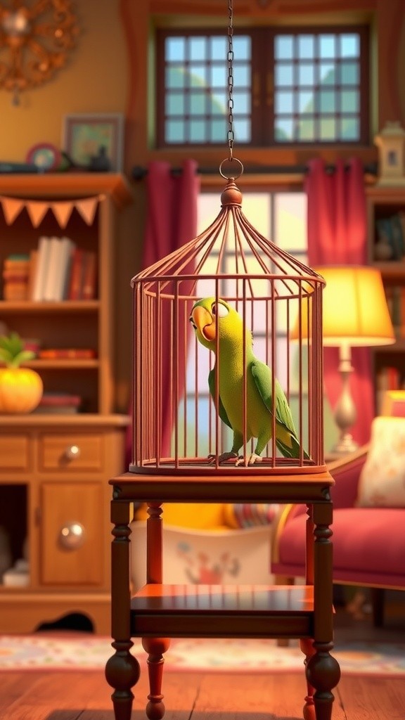 The Parrot's Message: A Tale of Freedom and Sacrifice